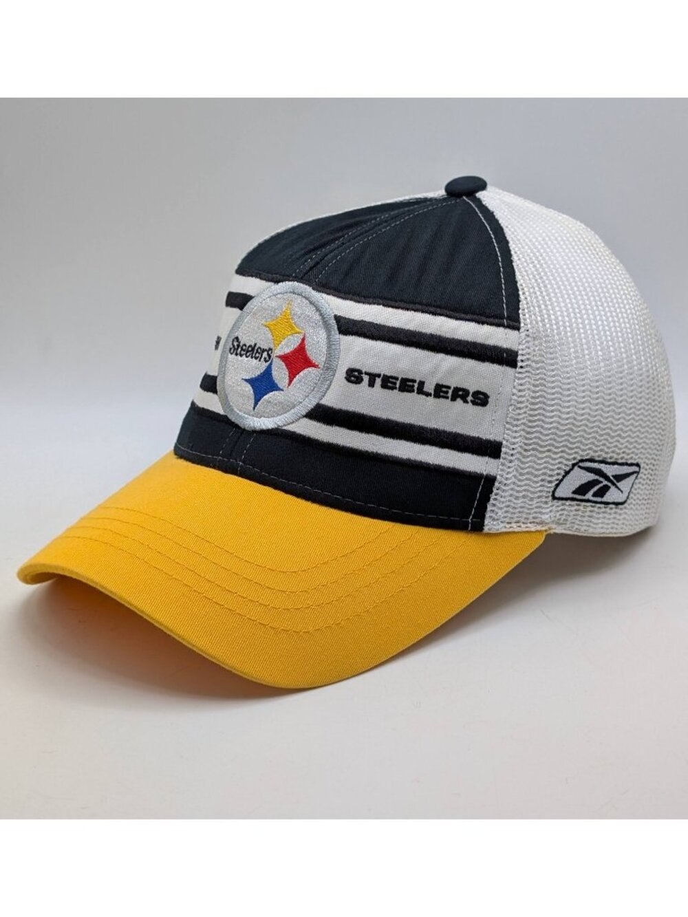 Pittsburgh Steelers Hat Reebok Snapback NFL Football Retro Cap Mesh Unisex PA